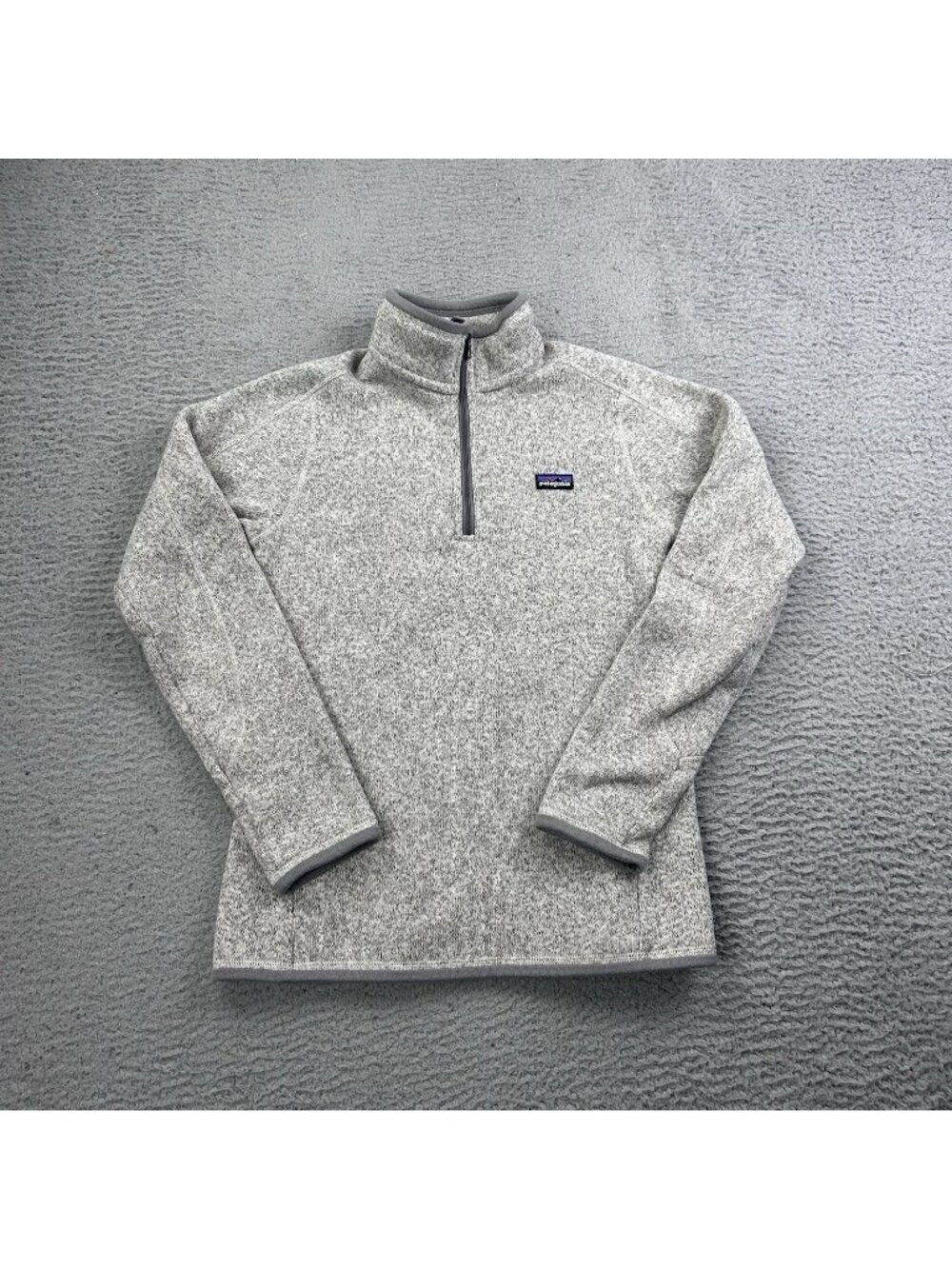 Patagonia Better Sweater Quarter Zip Women’s Pullover Size XS Gray